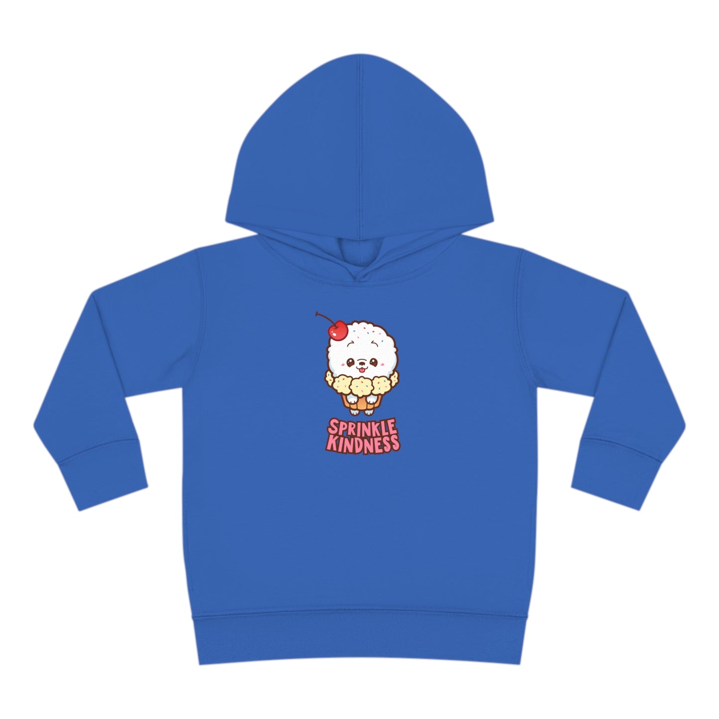 Sprinkle Kindness Toddler Pullover Fleece Hoodie, Pink Shirt Day Sweatshirt, Anti-Bullying Apparel For Kids