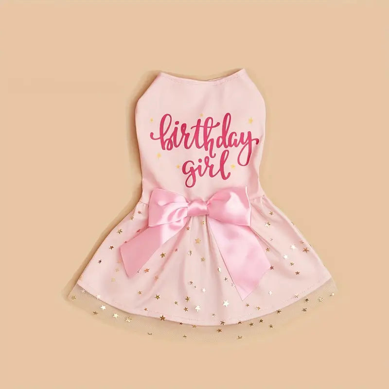 Birthday Princess Dog Dress