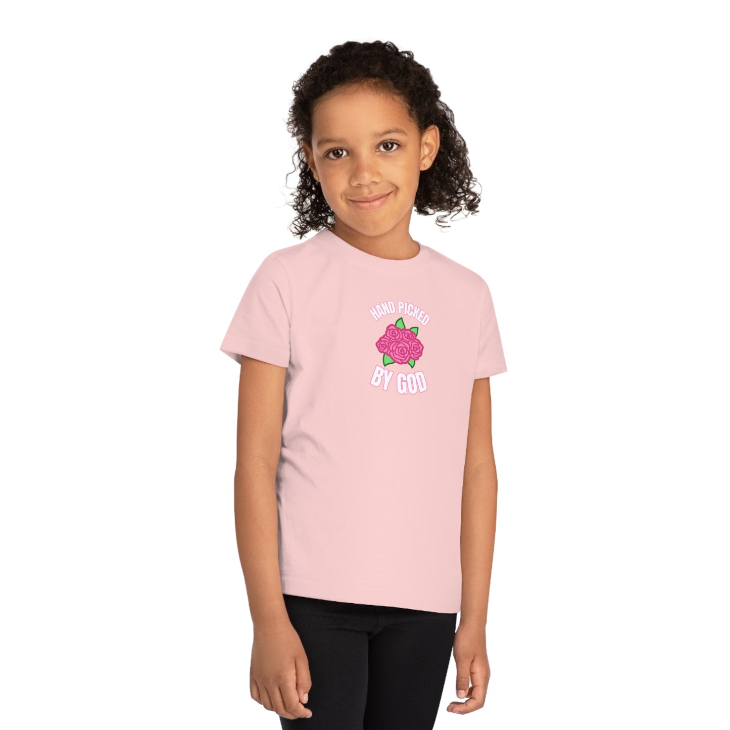 Cute Christian Shirts for Kids, Hand Picked By God T-shirt, Children's Eco-friendly Christian T-shirt, Kids Natural Faith T-shirt, Toddler & Youth Faith Tee, Kids Faith Tee