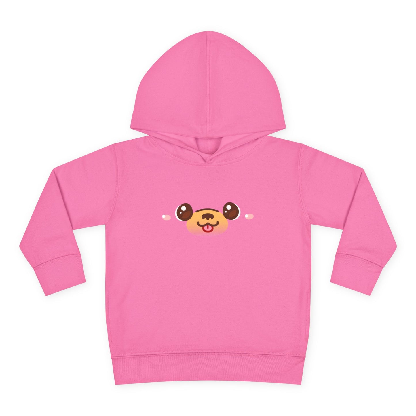 Kids Cartoon Printed Fleece Hoodie, Cute Kids Hoodie, Dog Inspired Toddler Hoodie, Dog Lover Toddler Hoodie