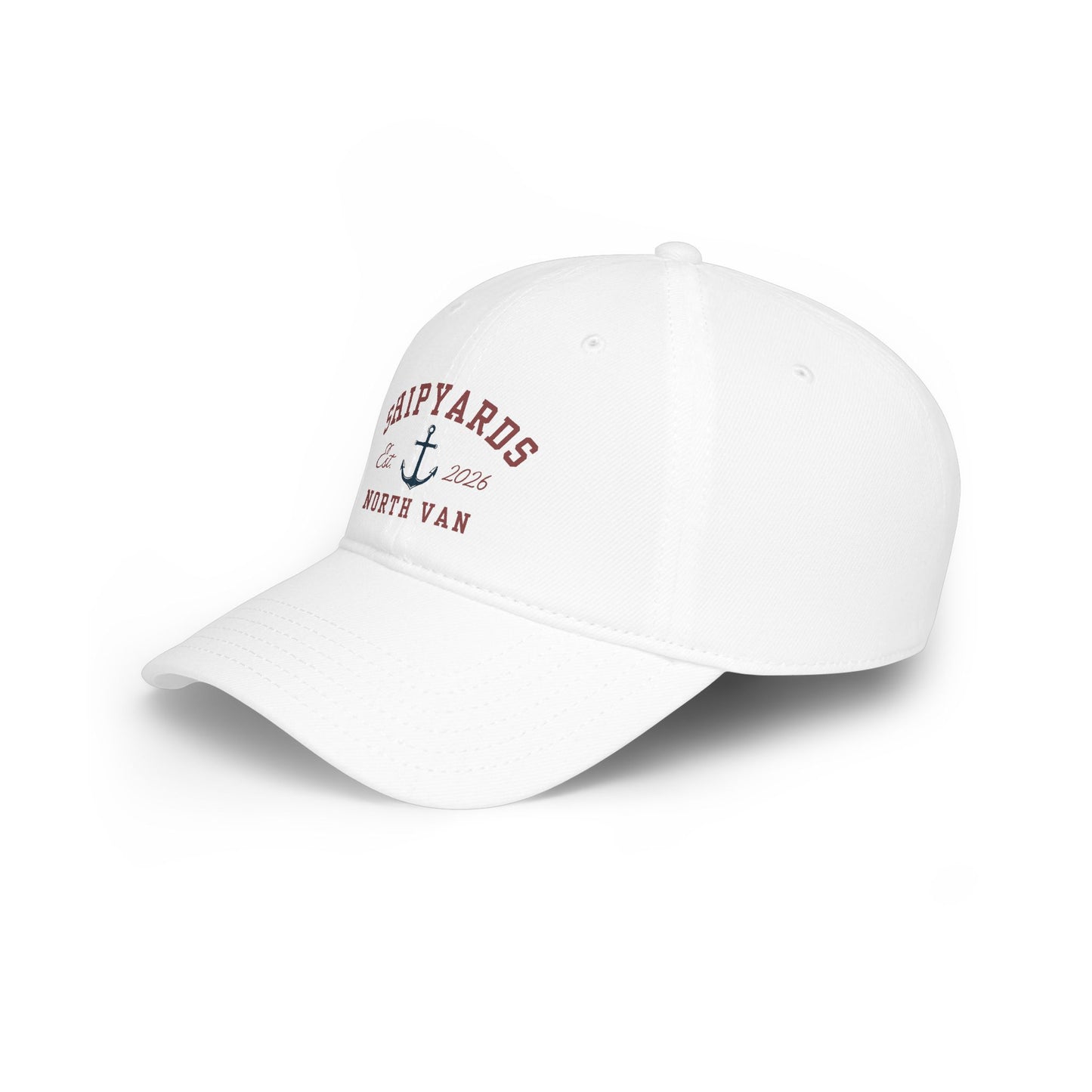 Nautical Anchor Baseball Cap — Shipyards Low Profile Hat