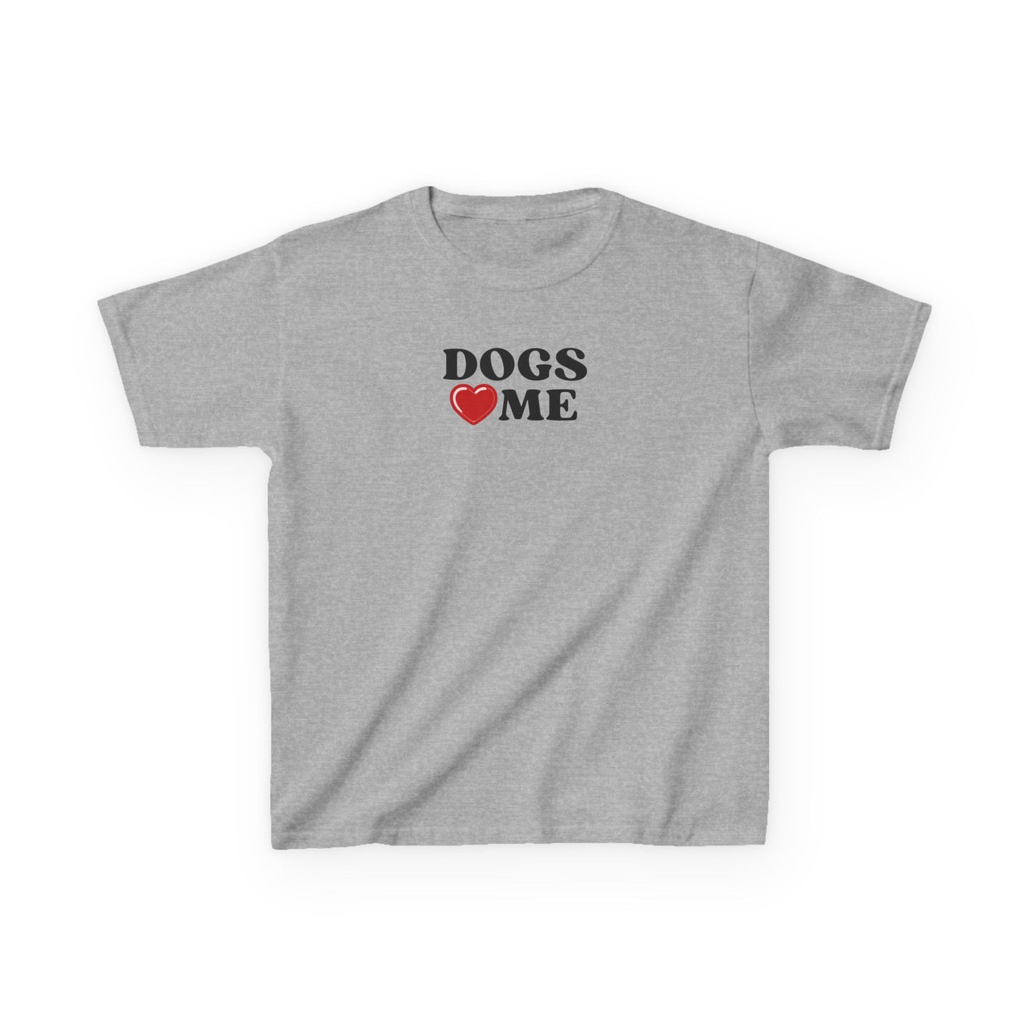 Dogs Love Me Kids T-Shirt