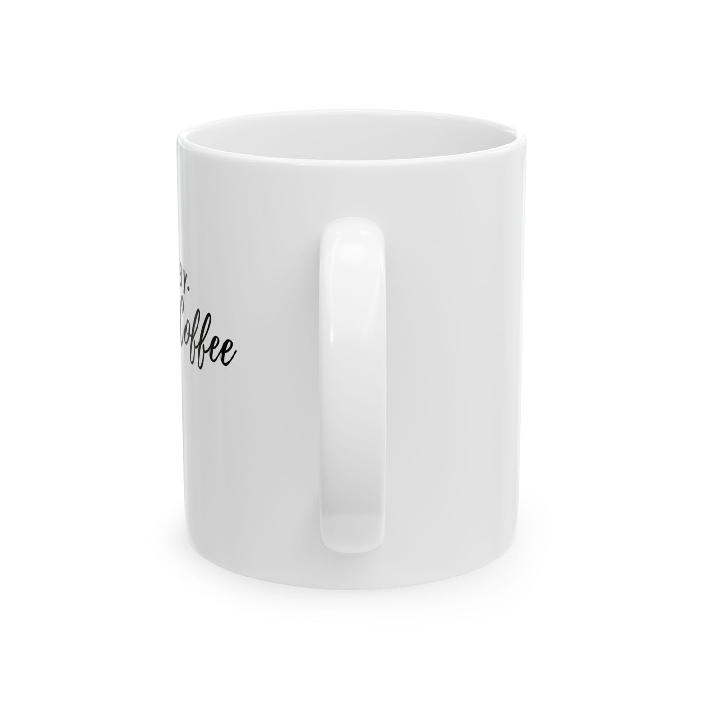 Fueled by Jesus Ceramic Mug — Christian Coffee Cup (11oz & 15oz)
