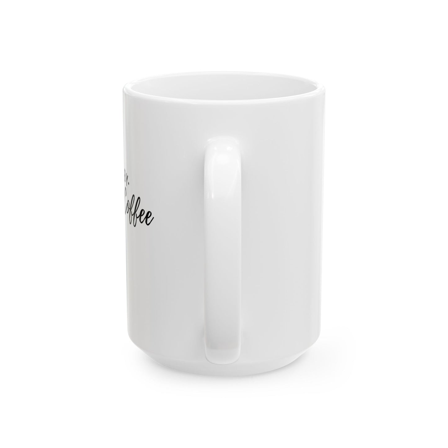 Fueled by Jesus Ceramic Mug — Christian Coffee Cup (11oz & 15oz)