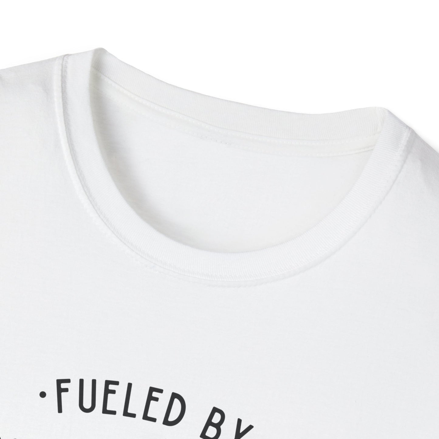 Jesus & Coffee T-Shirt - "Fueled by Jesus & Coffee" Christian Faith Graphic Tee