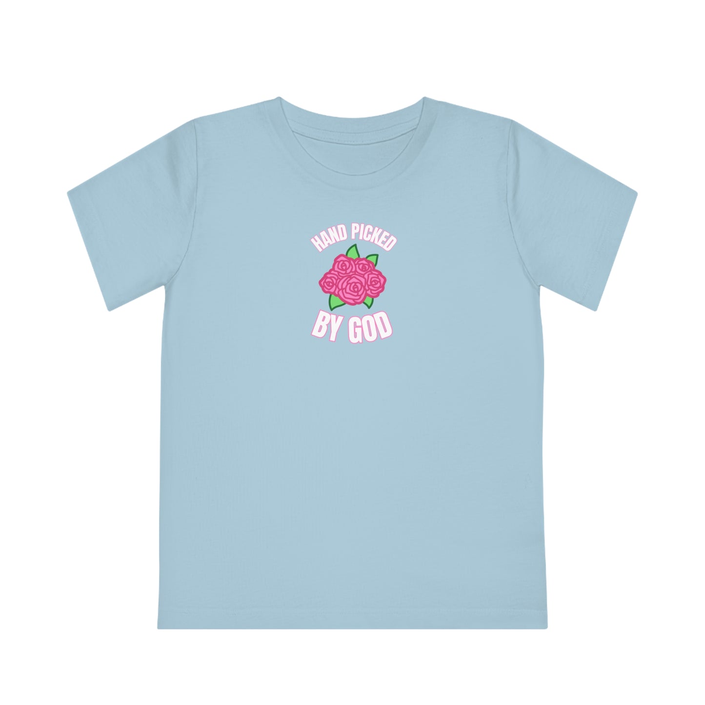 Cute Christian Shirts for Kids, Hand Picked By God T-shirt, Children's Eco-friendly Christian T-shirt, Kids Natural Faith T-shirt, Toddler & Youth Faith Tee, Kids Faith Tee