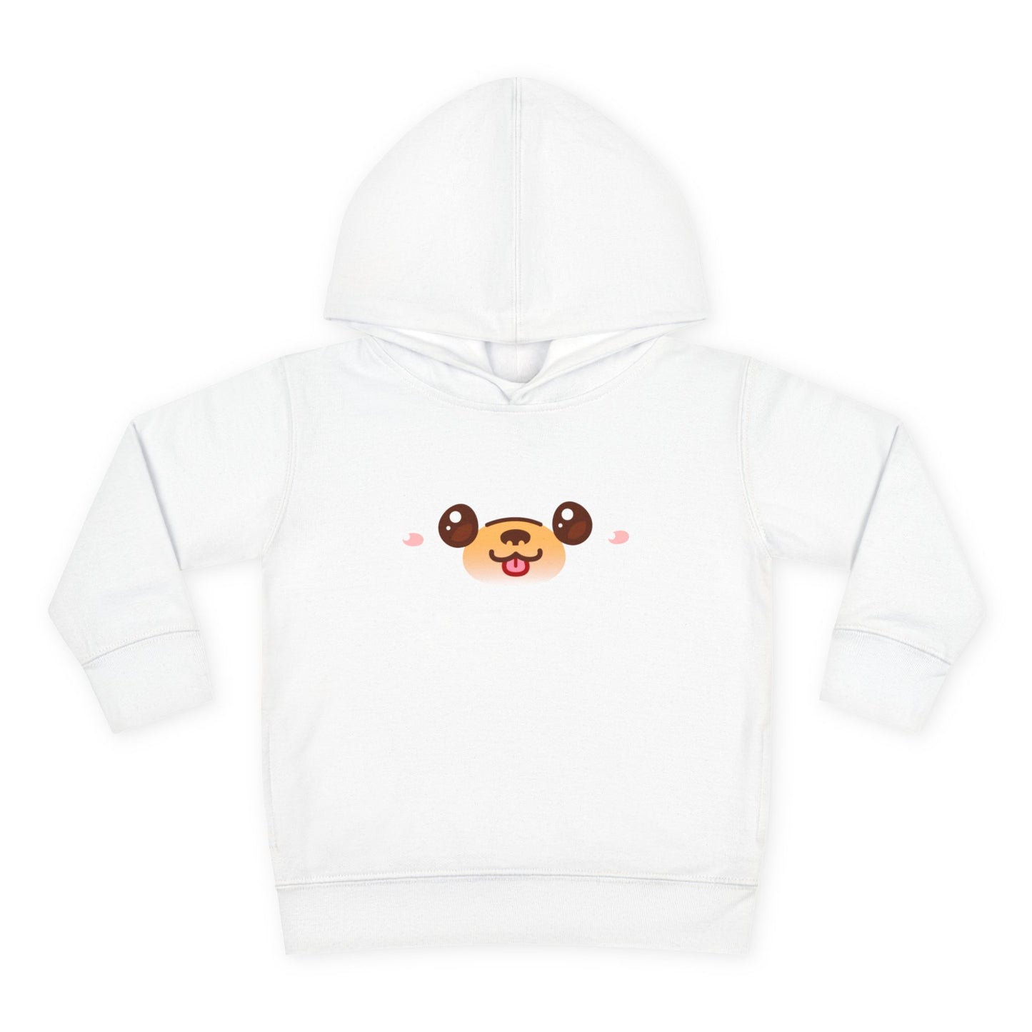 Kids Cartoon Printed Fleece Hoodie, Cute Kids Hoodie, Dog Inspired Toddler Hoodie, Dog Lover Toddler Hoodie