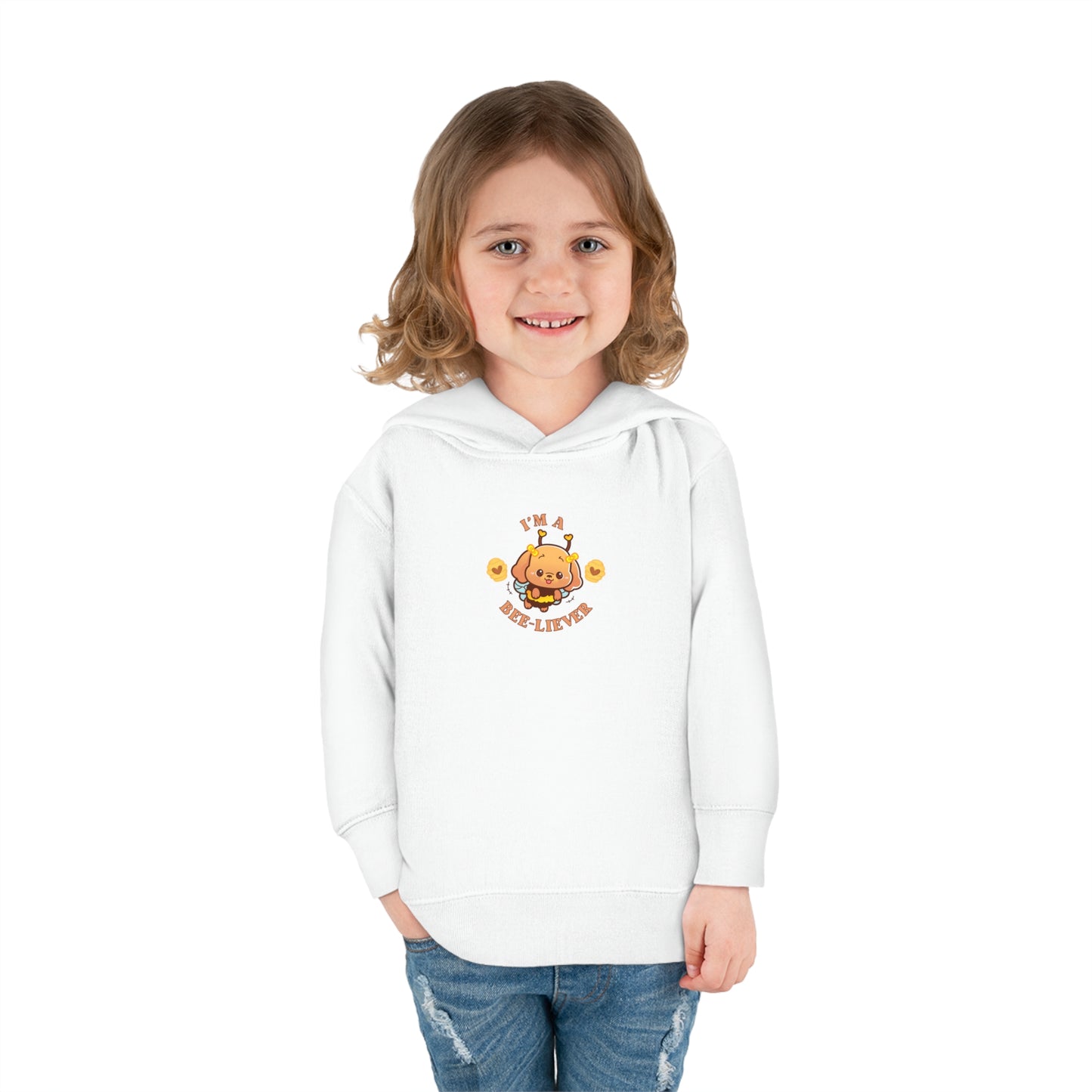 Believer Pullover Fleece Children's Hoodie, Christian Pullover for Kids, Jesus Hoodie, Toddler & Youth Faith Apparel