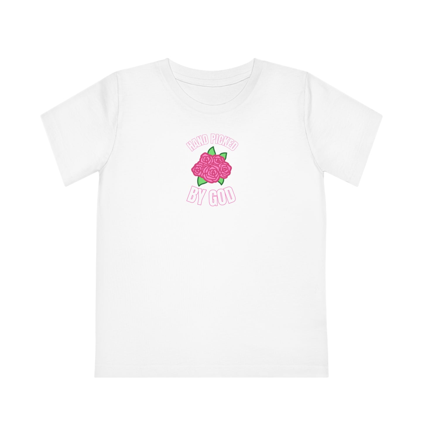 Cute Christian Shirts for Kids, Hand Picked By God T-shirt, Children's Eco-friendly Christian T-shirt, Kids Natural Faith T-shirt, Toddler & Youth Faith Tee, Kids Faith Tee