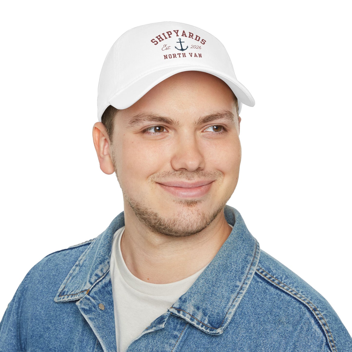 Nautical Anchor Baseball Cap — Shipyards Low Profile Hat