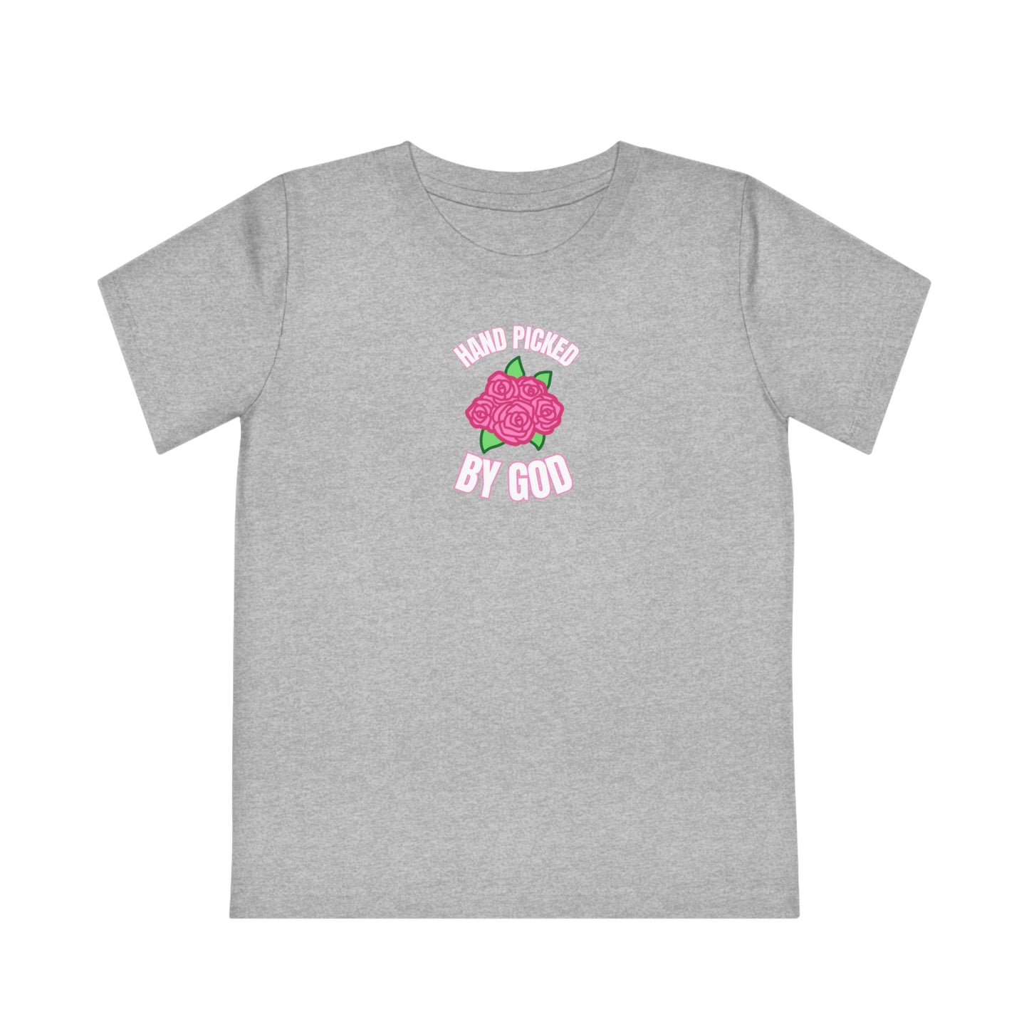 Cute Christian Shirts for Kids, Hand Picked By God T-shirt, Children's Eco-friendly Christian T-shirt, Kids Natural Faith T-shirt, Toddler & Youth Faith Tee, Kids Faith Tee