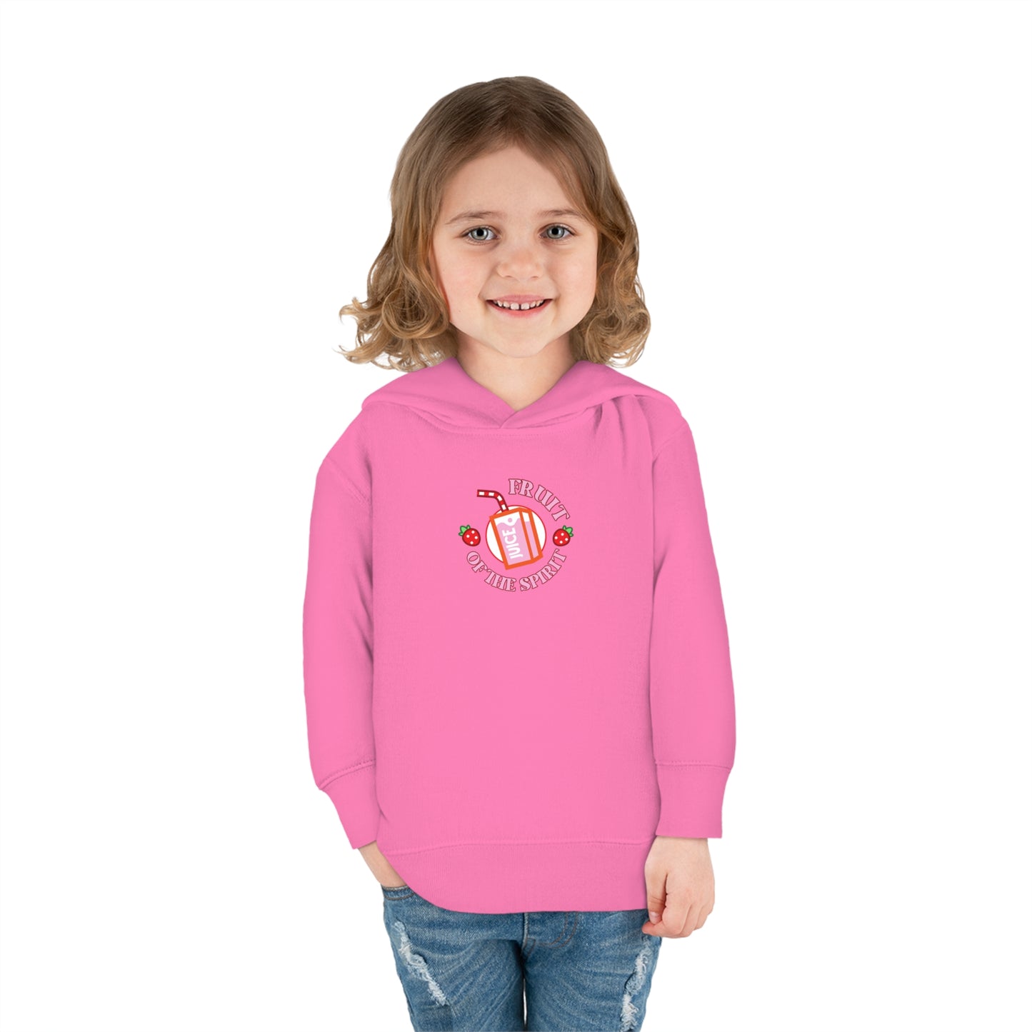 Fruit of The Spirit Pullover Fleece Hoodie, Christian Pullover for Kids, Jesus Hoodie, Toddler & Youth Faith Apparel