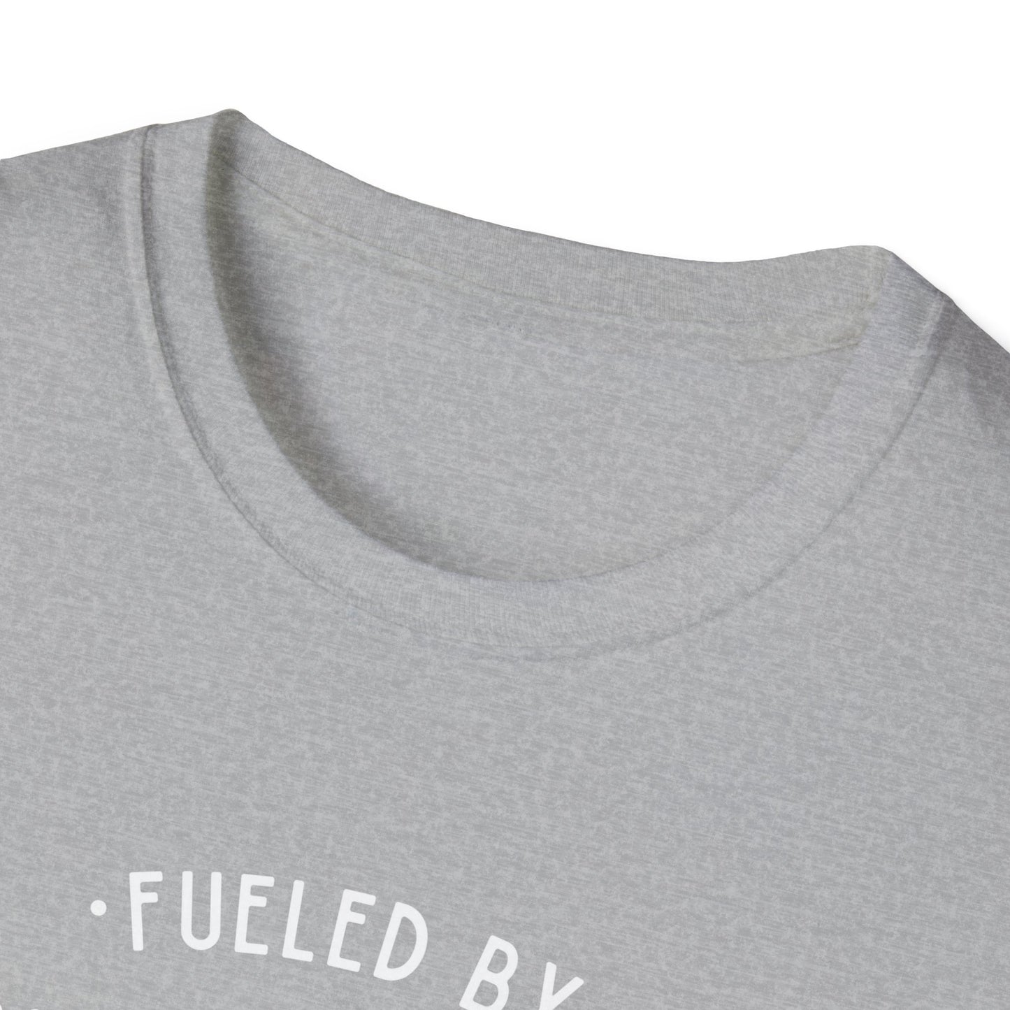 Jesus & Coffee T-Shirt - "Fueled by Jesus & Coffee" Christian Faith Graphic Tee