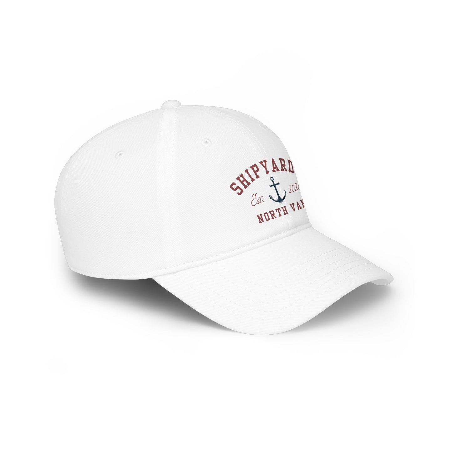 Nautical Anchor Baseball Cap — Shipyards Low Profile Hat