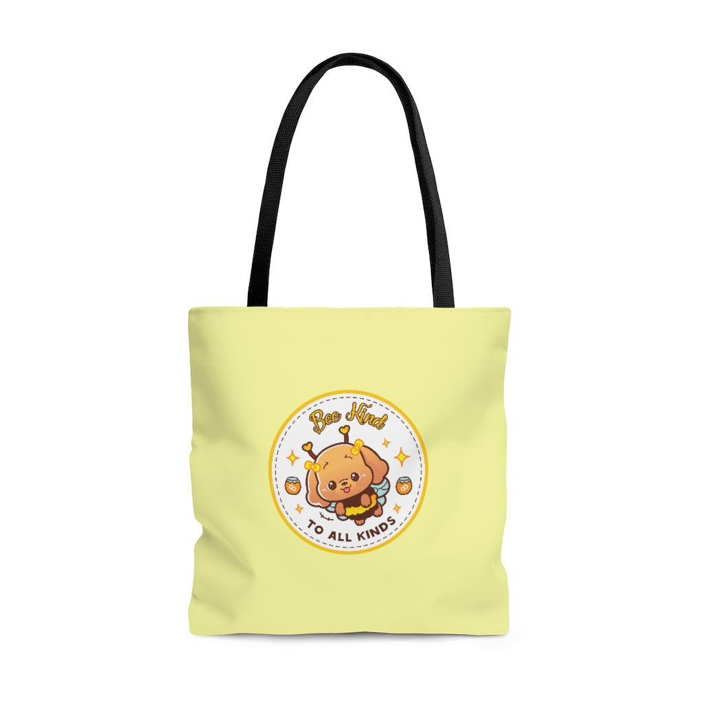 Pastel Tote Bag, Mini Tote Bag, Woman tote bag, Teens bag, Birthday gift, Gift for her, Thank-you gift, Cute Kawaii Tote Bag, Bee Kind Tote Bag, Save The Bees