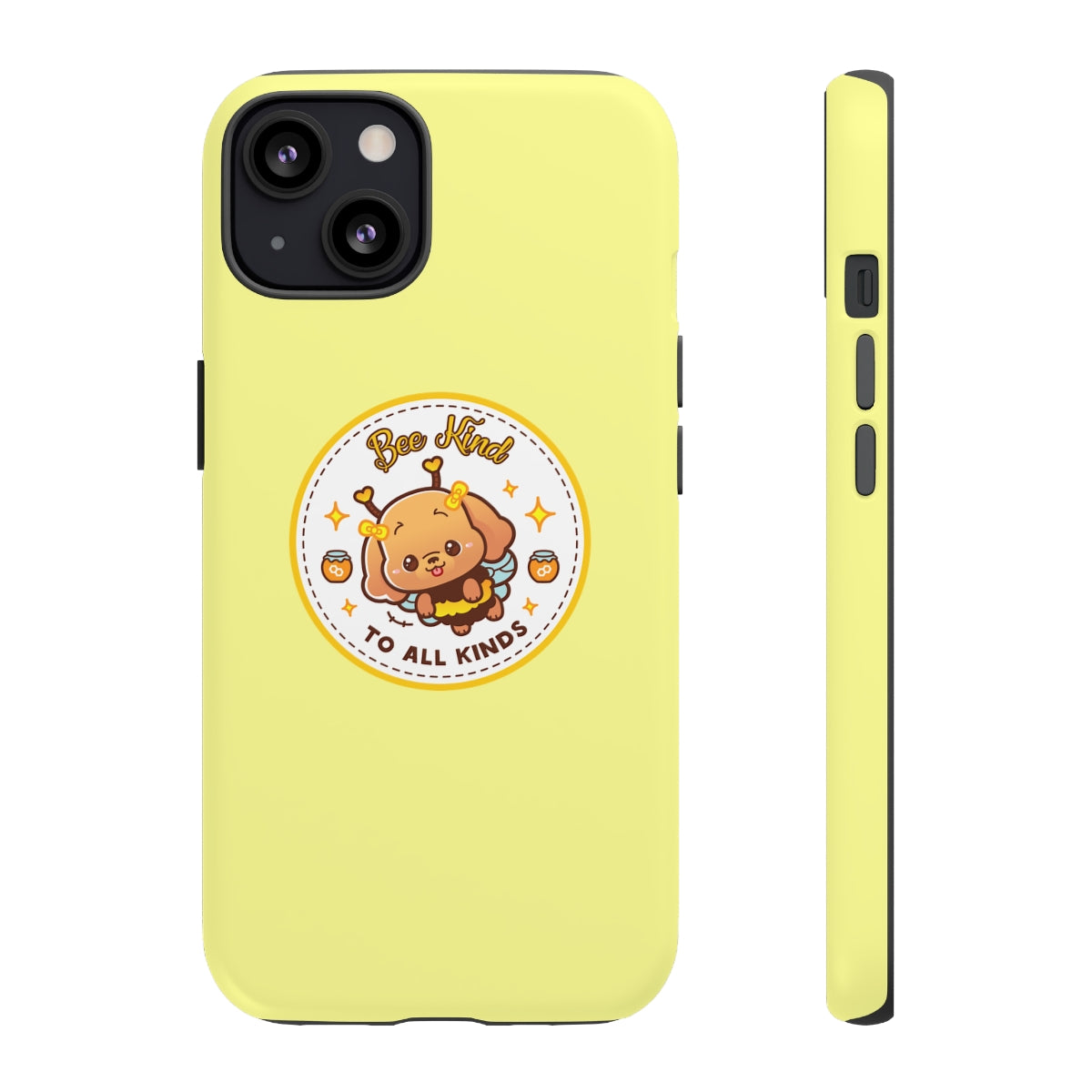 Cute Kawaii iPhone Case, Luxury iPhone Case, iPhone 12 13 Case, Pastel Yellow iPhone Case, Fashion iPhone Case