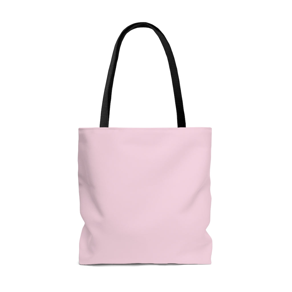 Sprinkle Kindness Tote Bag, Pastel Pink Tote Bag, Gift for Her Pink Bag, Tote Bag, Minimalist Market Tote & Book Bag, Eco Friendly Tote Bag